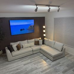 Sectional Couch Modani 3pcs - Free Delivery 