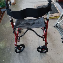 Folding Walker/Chair 