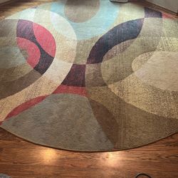 8 Ft Round Rug 