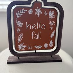 Fall Decoration/ Chalk Board