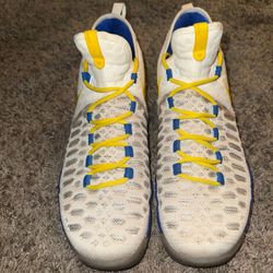 KD Men’s Size 13 White, Royal & Gold