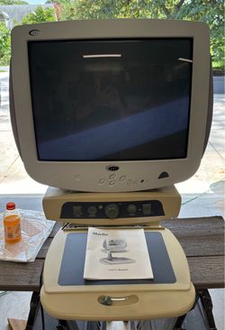 Enhanced Vision Merlin Magnifier With EVS 14 Color CRT Monitor-Model MRVR