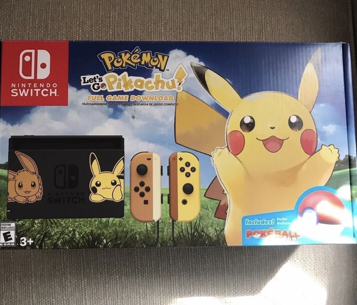 Nintendo Switch Pokémon limited edition brand new