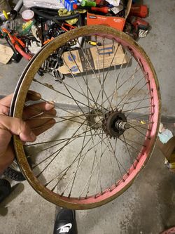 48 Spoke Oldschool Bmx 20” Wheels With Joy Hubs 