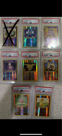 Graded Pokemon Cards PSA LOT