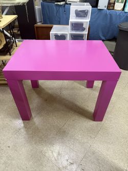 Small Pink Table 