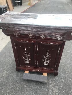 Asian credenza