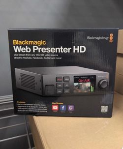 Web Presenter HD -  Black Magic
