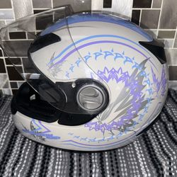 Scorpion EXO 400 Helmet Paradise Butterflies Women’s Size Medium 
