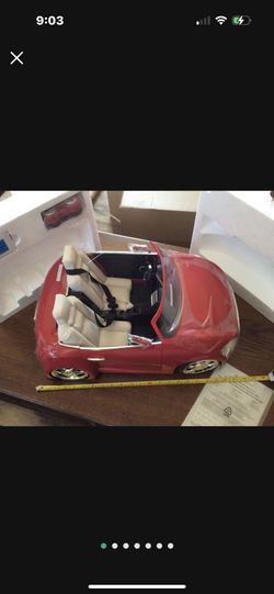 New Inbox American Girl Rc Red Sports Car