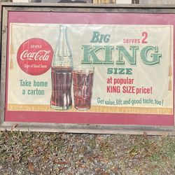 Antique 1952 Poster Professionally Framed 