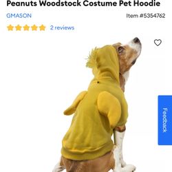 Peanuts Dog Costume Size Xl Brand New 