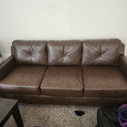 Leather Couch 