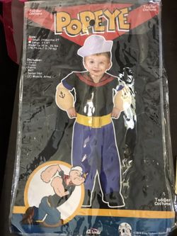 Popey Halloween costume! 24-2T