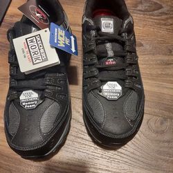New Steel Toe Work Shoes.
