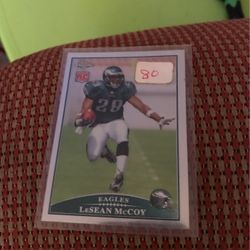 Lesean McCoy Rookie Card 