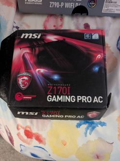 MSI Z170I Gaming Pro AC Mini-ITX Motherboard (LGA 1151) – Open Box / Unused