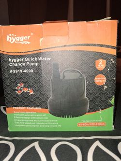 Hygger Quick Water Change Pump HG(contact info removed)