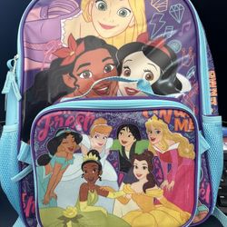 Disney Princess Kids' 16" Backpack Set with Headphone