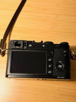 Fujifilm X100F (Black) + 2 Batteries, Charger, Leather Case & Extras