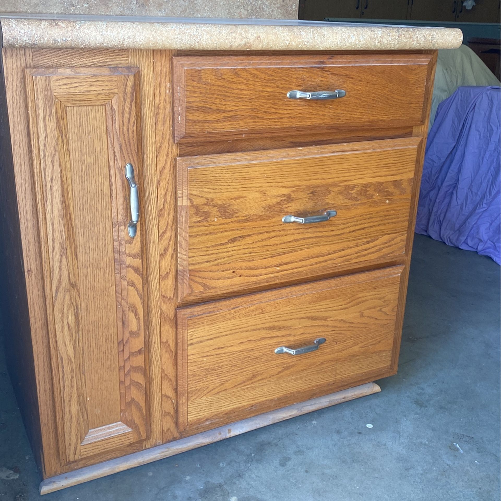 20 Each Piece Gently Used Oak Kitchen for Sale in Fullerton