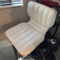White Bar Stool