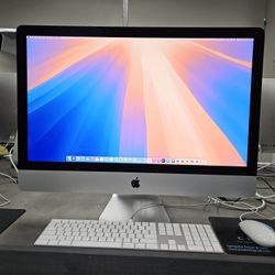 2019 Apple IMac 27" 5K Retina Six Core I5 All In One Computer 24 GB RAM 500 GB SSD 