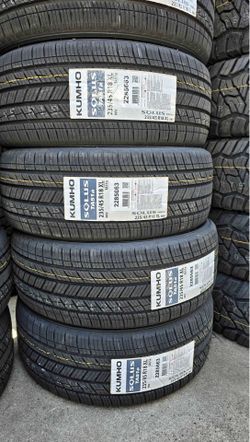 235/45R18 Kumho New Tires Llantas Nuevas instaladas y balanceadas