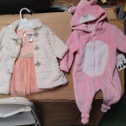Baby Girl 0-3month Lot