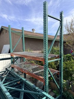 Metal storage racks