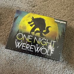 Game: One Night Ultimate Werewolf - BRAND NEW!