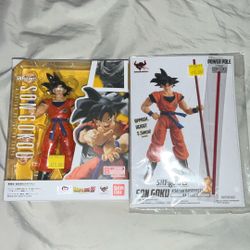 Sh Figuarts Son Goku ( Saiyan Raised On Earth) With Power Pole
