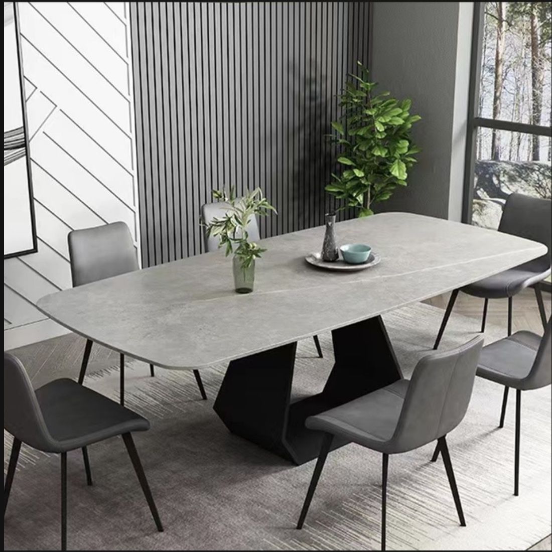 Modern and beautiful dining table 71”  🤩🤩