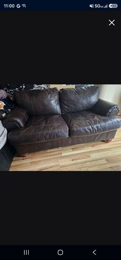 Brown couch
