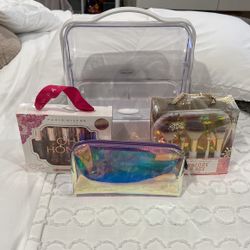 Vanity Case,Brush Set, cosmetic Bag (lipoils sold)