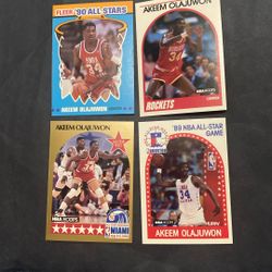 Akeem Olajuwon Card Lot