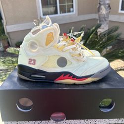 Jordan 5 Off White Sale size 10.5