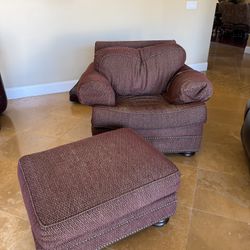 Chair And Ottoman 
