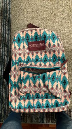 Wrangler backpack.