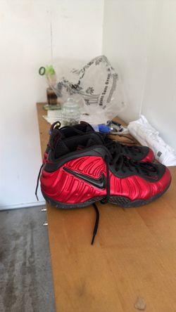 Nike air foamposite pro university red