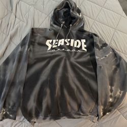 Mens Seaside Sweatshirt Size Lrg 