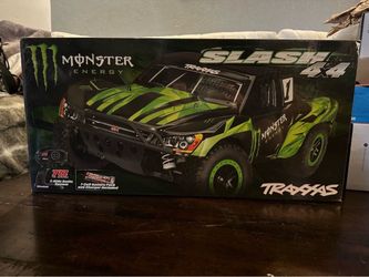 *BRAND NEW SEALED* RARE Traxxas Slash 4x4 XL-5 Monster Energy Limited Edition R/C Truck Rare