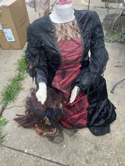 Headless woman