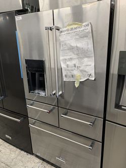Kitchen aid 5 door in stainless steel new 2019