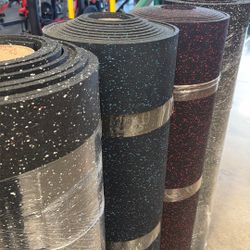 RUBBER FLOORING GYM FLOOR - COMMERCIAL GRADE! Heavy Duty Indestructible, Better Than Horse Stall Mats 