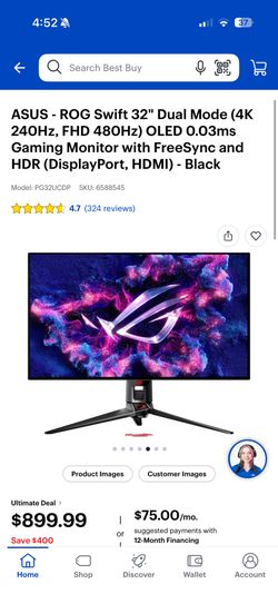 Gaming monitor