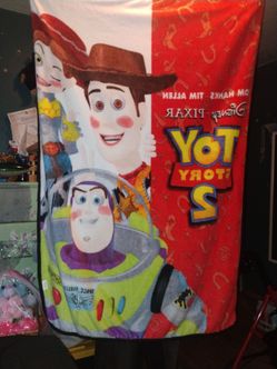 I have four of these blanket toy story