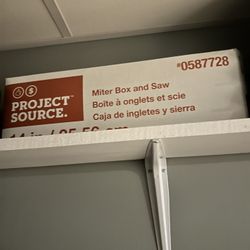 Miter Box and Saw