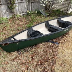 Canoe, Minn Kota, 2 Paddles, And Fishing Kit - $950 OBO