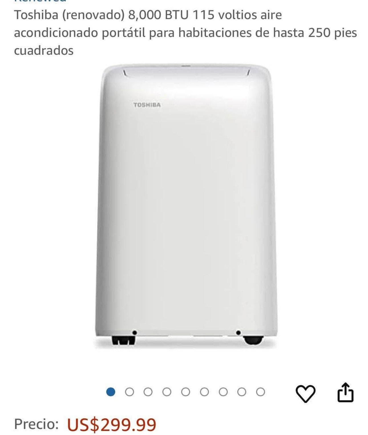 Aire Acondicionado Toshiba 